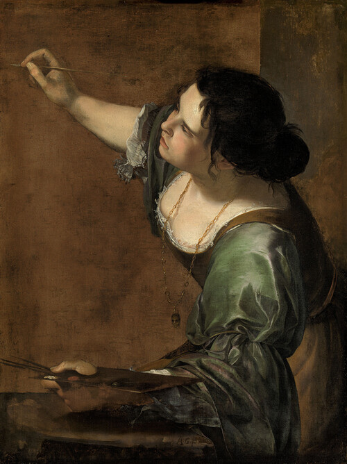 Autoritratto come allegoria della Pittura, Artemisia Gentileschi