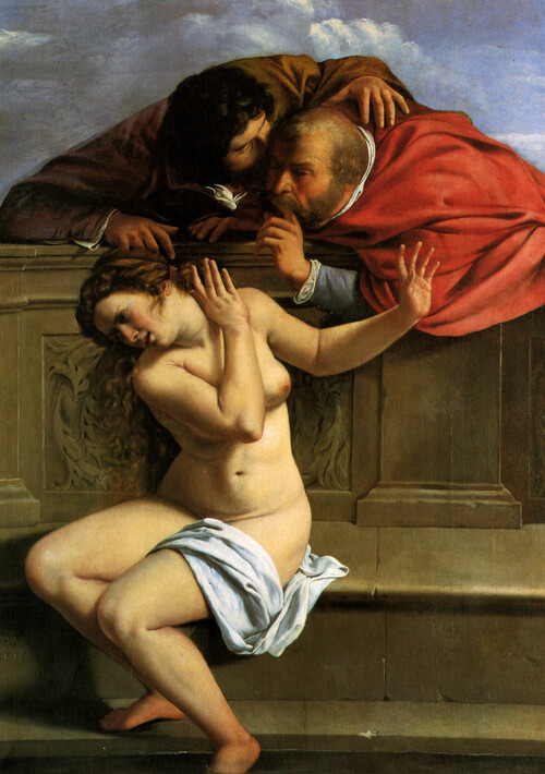 Susanna e i vecchioni, Artemisia Gentileschi