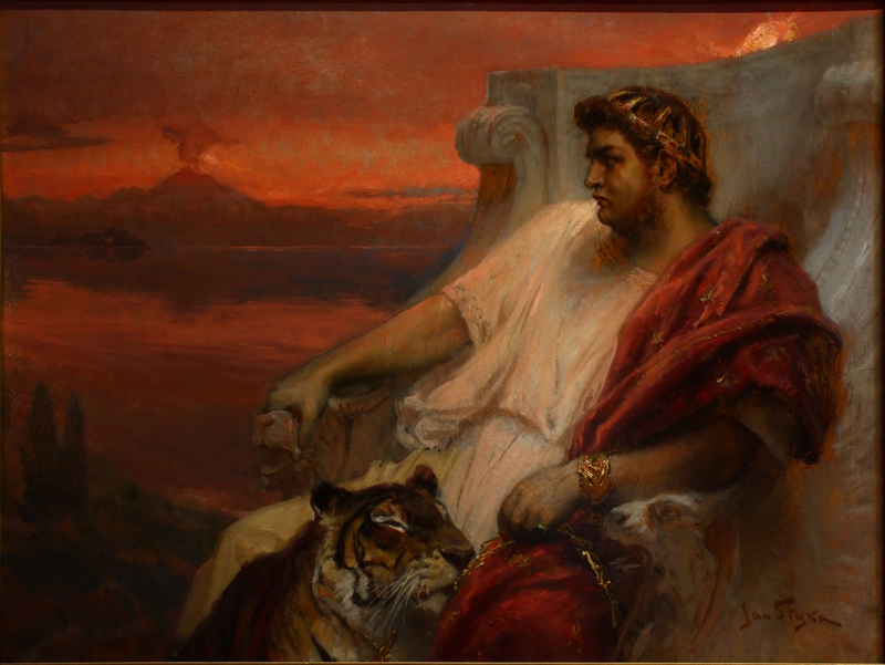 Nerone a Baïa, Jan Styka (1900 ca)