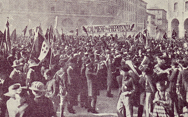 Manifestazione dei Fasci italiani di Combattimento