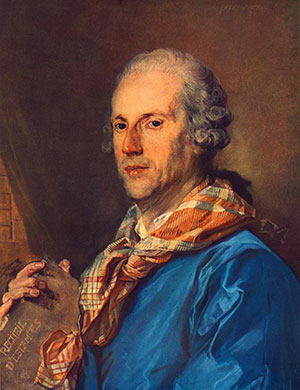 Charles le Normant du Coudray, ritratto di Jean-Baptiste Perronneau (Pubblico dominio/Wikipedia)