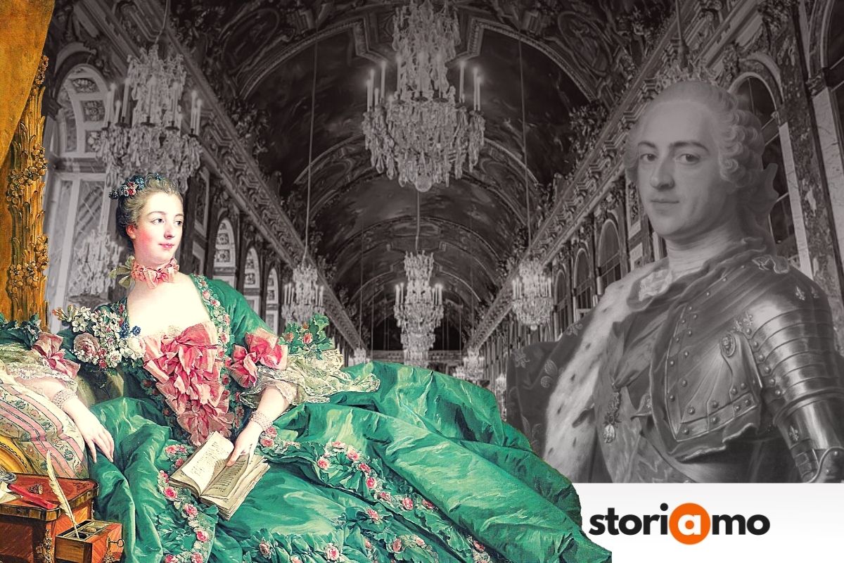 Madame de Pompadour e Luigi XV