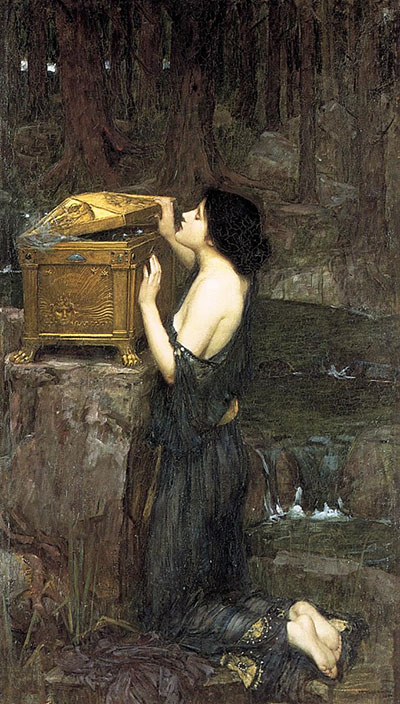 John William Waterhouse, Pandora (Public Domain/Wikipedia)