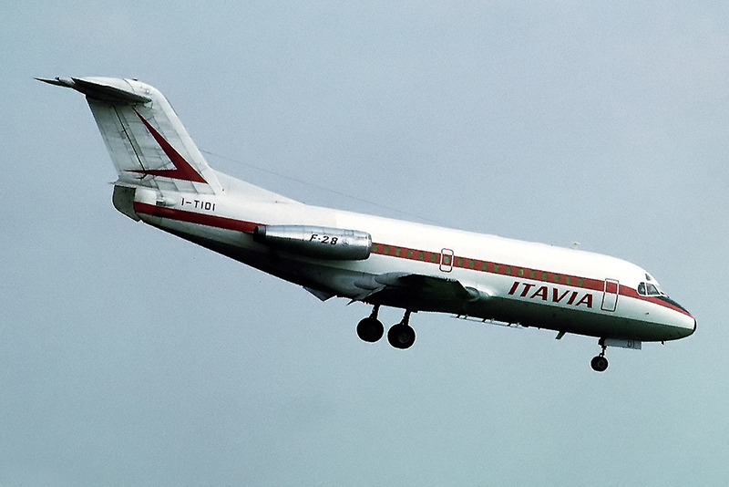 Aereo della flotta Itavia del 1980 (Public Domain/Wikipedia)