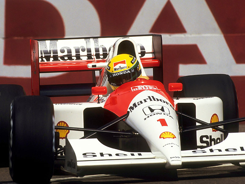 Senna vince lo United States Grand Prix del 1991